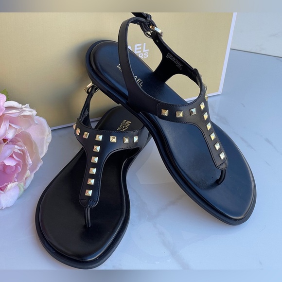 Michael Kors Shoes - Michael Kors Studded T-Strap Sandals